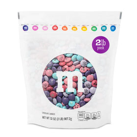 M&M'S WORLD Mother's Day milk chocolate 2lb bulk pack ready for gifting and party spreads.