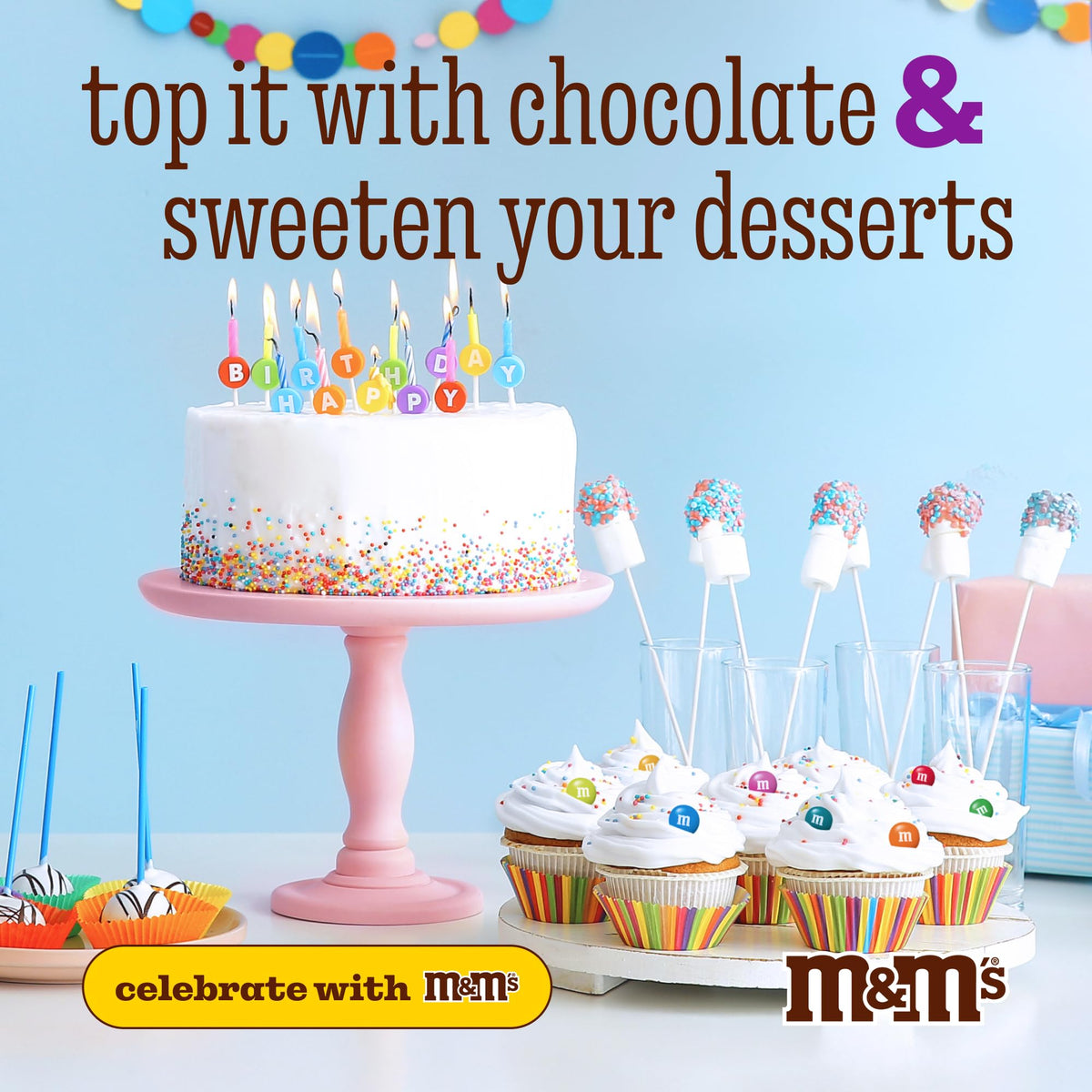 Resealable 2lb pack keeps pink treats fresh at events.
