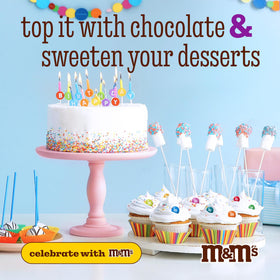 Resealable 2lb pack keeps pink treats fresh at events.