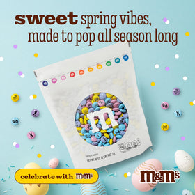 M&M'S WORLD Easter-themed prints add festive flair to cakes and cookies.