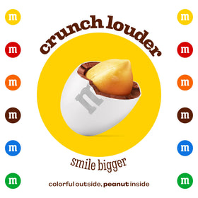M&M’S WORLD White Peanut Chocolate Candy gift box for DIY favors.