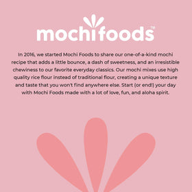 Serving Mochi Foods Hawaii Original pancakes with fruit showcases a bright weekend brunch idea.