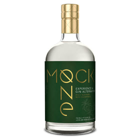 MOCK ONE Gin bottle front shows premium zero-proof craftsmanship for modern bartenders.