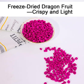 Mockrand dragon fruit chunks in bowl for a healthy breakfast or snack.