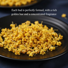 MOCKRAND Osmanthus fragrance dried bloom perfect for sachets and home fragrance.