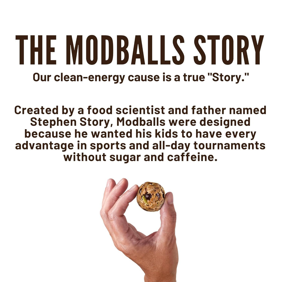ModBalls gluten-free ingredients and honey sweetness in bowl