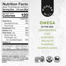 Modern Mill Omega roasted sliced almonds add generous crunch to bowls
