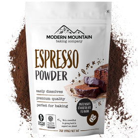 Modern Mountain espresso powder bottle for richer chocolate flavor in baking