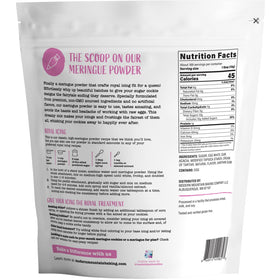 MODERN MOUNTAIN Meringue Powder delivers fluffy icing ideal for piping.