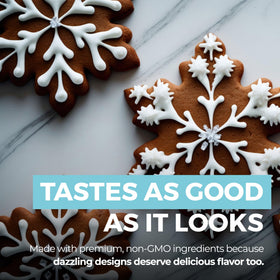 Label highlights gluten-free certification and clean ingredients.