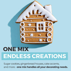 Non-GMO ingredients and natural flavors in the mix.