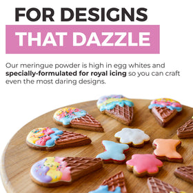 Modern Mountain soft fluffy icing test showing cake-worthy texture
