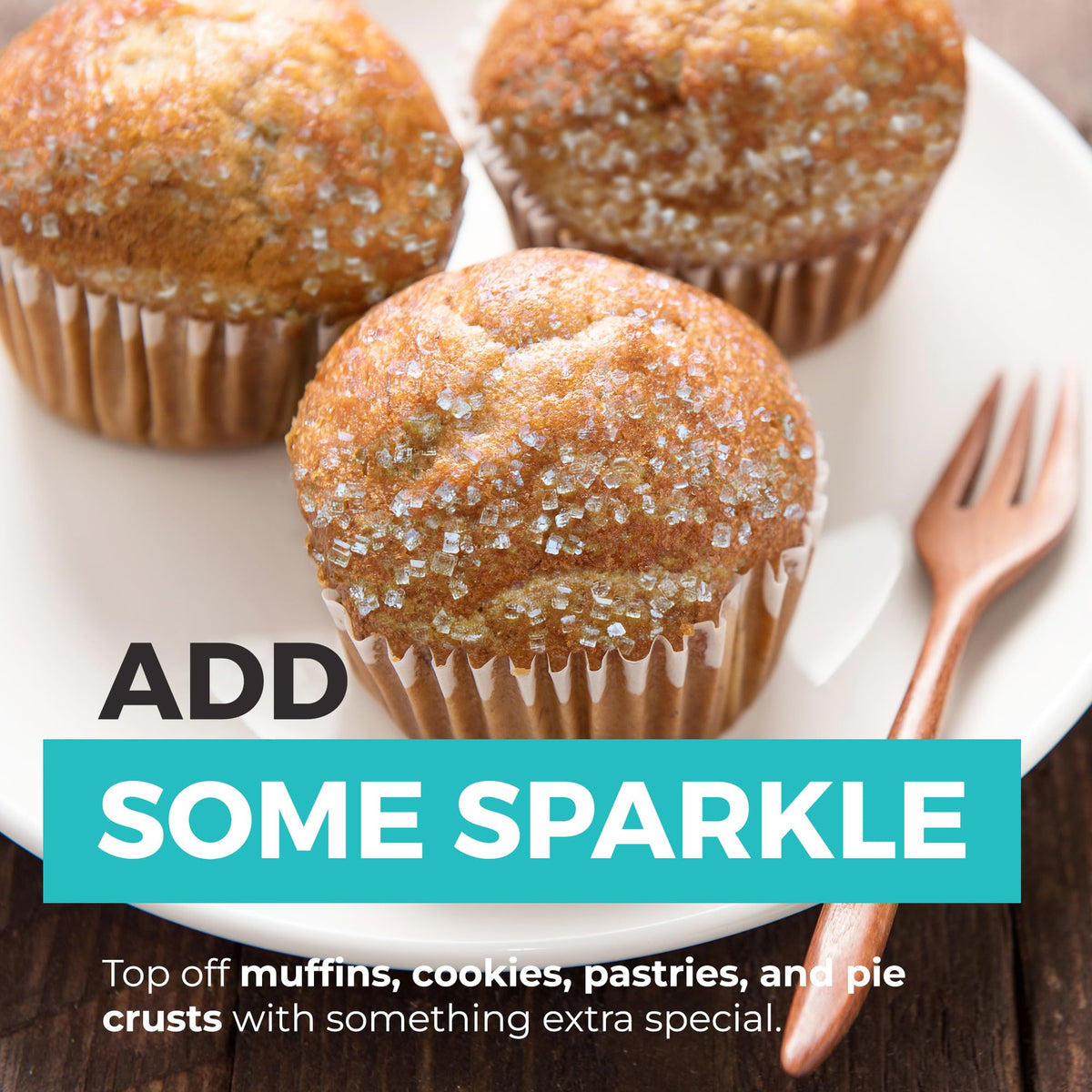 MODERN MOUNTAIN Sparkling Sugar bag label highlighting Non-GMO and Gluten Free claims
