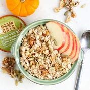 Modern Oats Apple Walnut Oatmeal Cup served in bowl, comforting breakfast