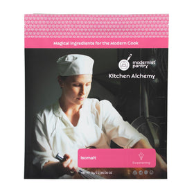 Modernist Pantry Pure Isomalt pour shows smooth flow for sugar work.