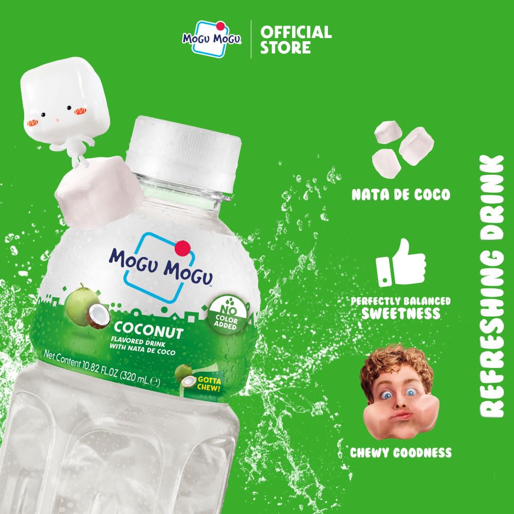 Mogu Mogu nata de coco chewy cubes close-up—playful texture.