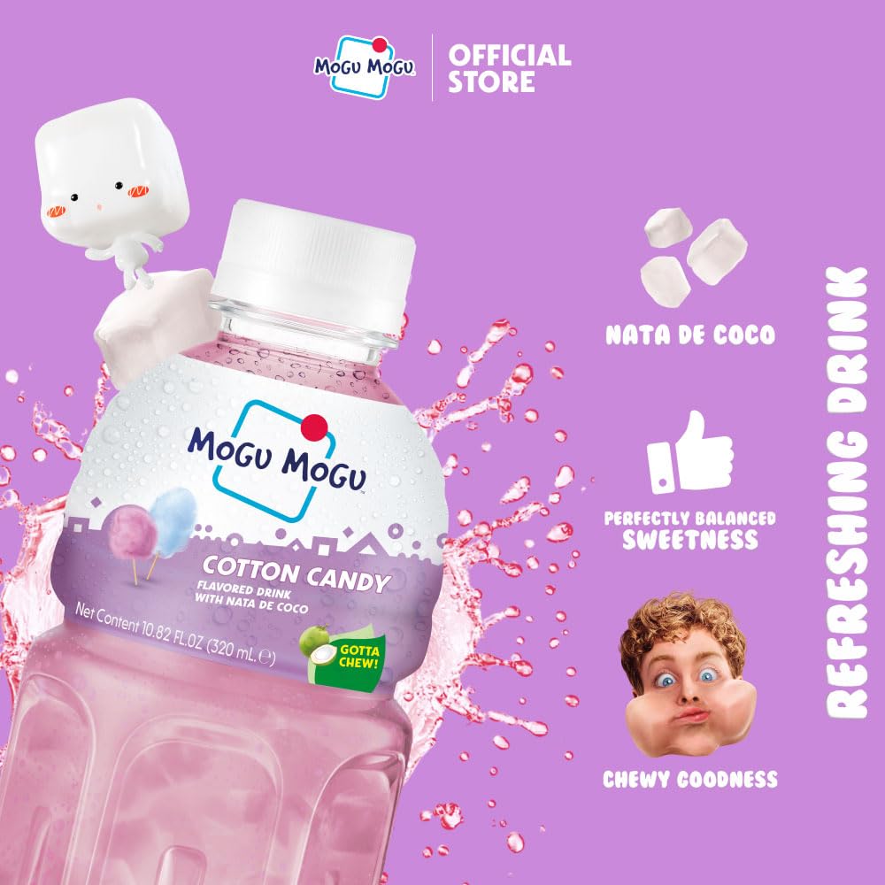 Mogu Mogu strawberry nata de coco juice in a ready-to-drink box for kids and adults.