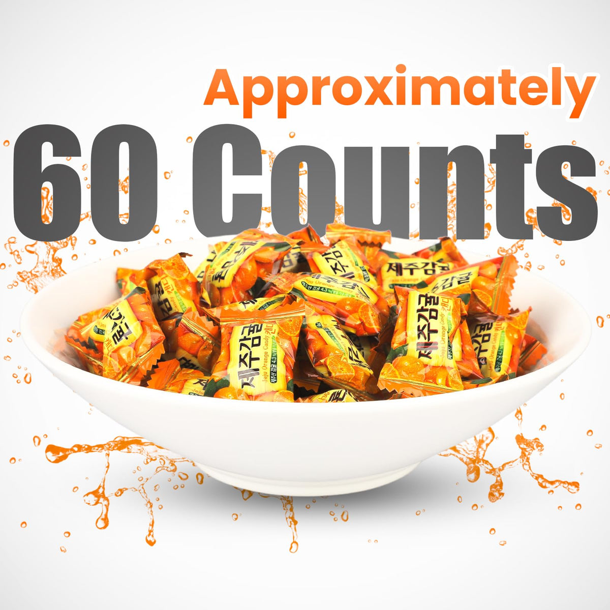 MOHNIC Jeju Orange Candy gift box showcases a thoughtful Korean snack for celebrations.