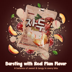 MOHNIC Plum Candy on-the-go snack for travel and daily breaks.