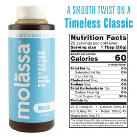 Pour Molässa over pancakes to add delicate caramel notes.