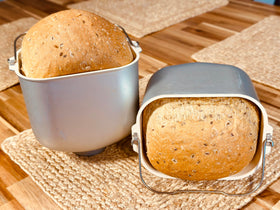 Molibake Multigrain Bread Mix open bag ready for quick home baking
