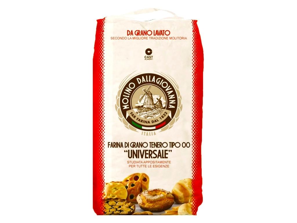 Close up of Universale flour bag ideal for versatile home baking.