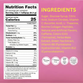 Mollipop Yerba Mate ingredients close-up, suggesting natural energy and calm focus