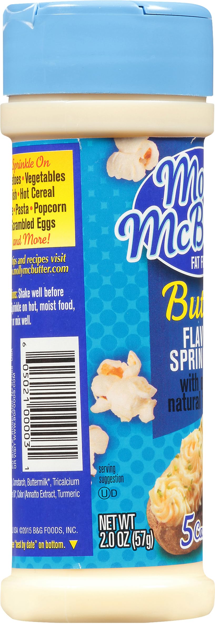 Molly McButter sprinkles on hot cereal for a comforting, low-calorie twist