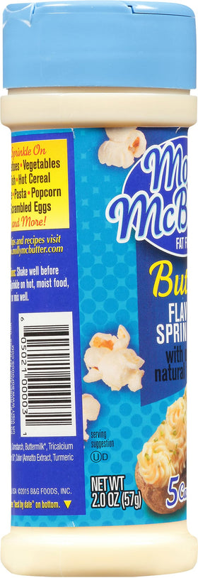 Molly McButter sprinkles on hot cereal for a comforting, low-calorie twist