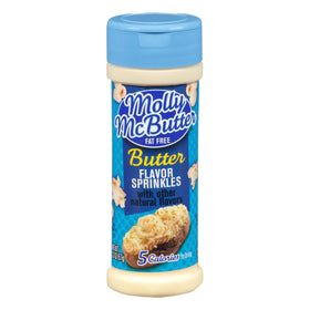 Molly McButter sprinkles on vegetables add buttery flavor with zero fat