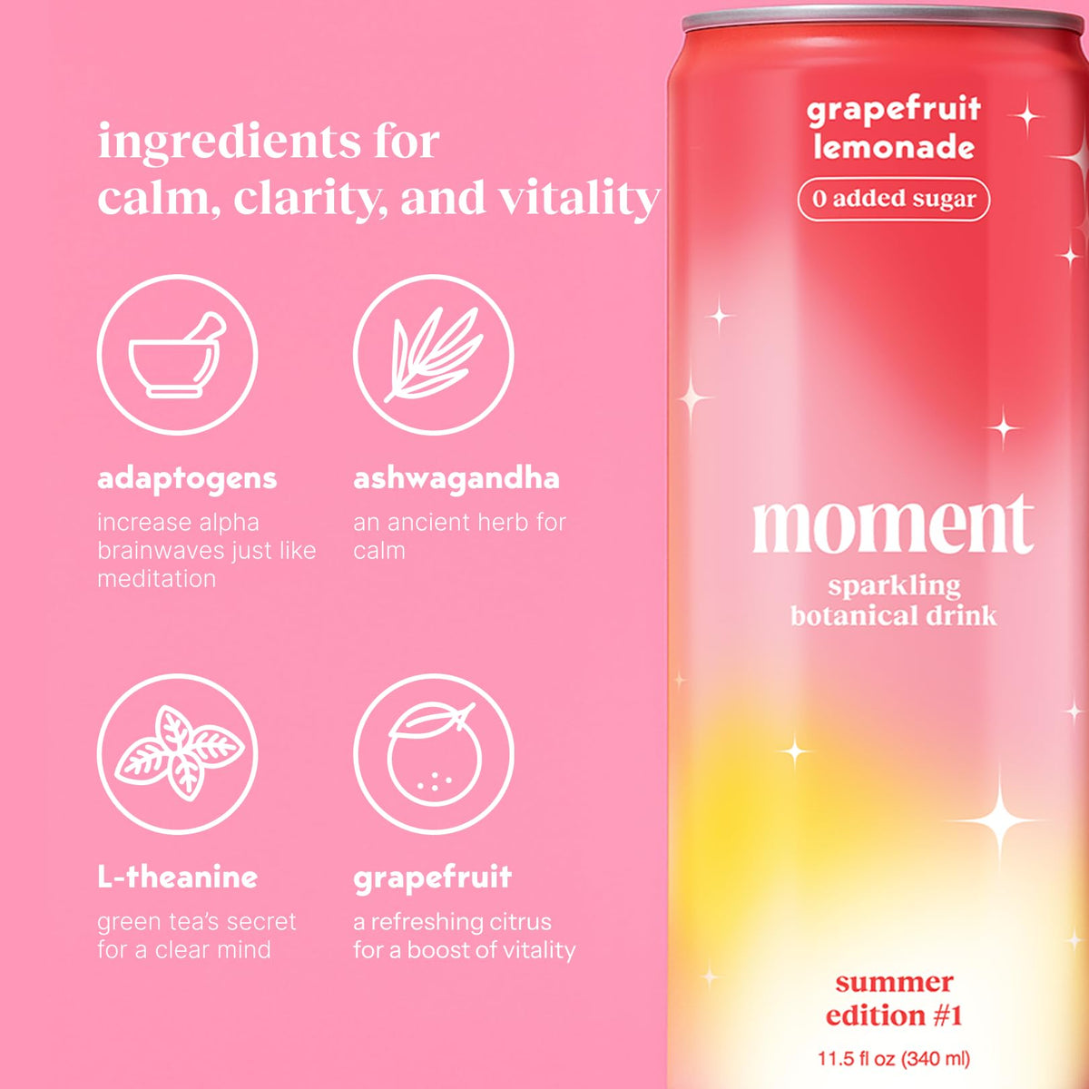 Moment hibiscus mint aroma enhances mood-friendly sipping with real fruit notes