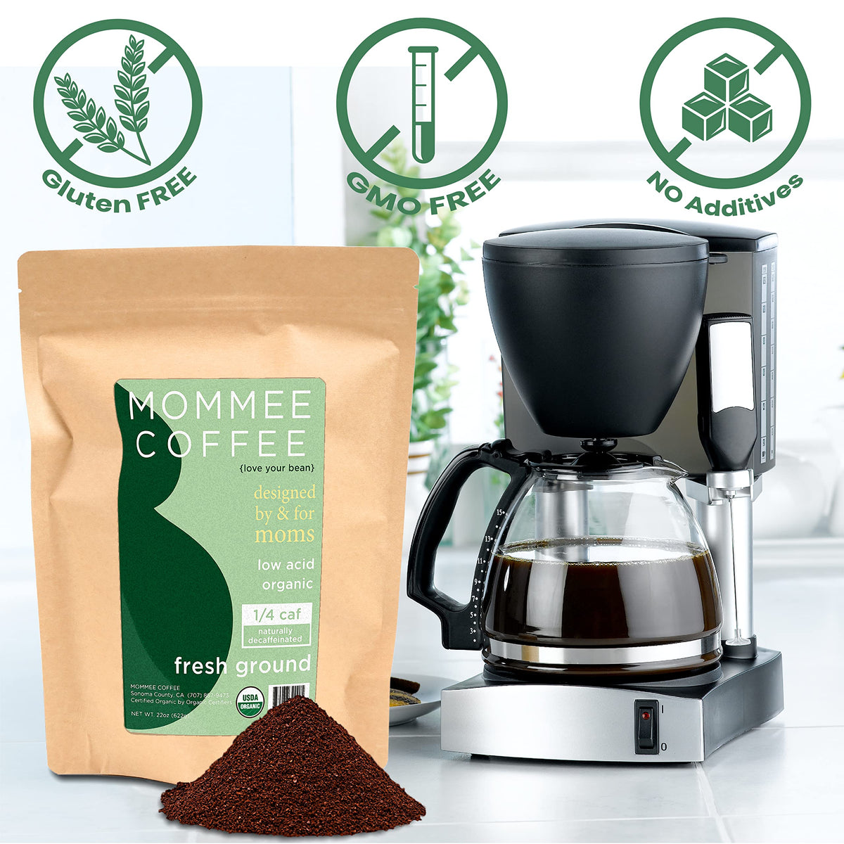 Mommee Coffee cup steam photo showcasing a balanced aroma and smooth finish.