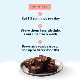 Mommy Knows Best Lactation Brownie texture close up dense chewy chocolate bite