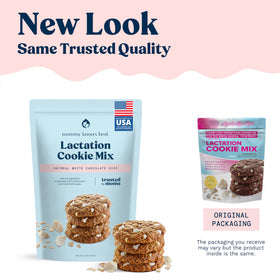 Lactation cookies mix baked into cookies for a comforting treat