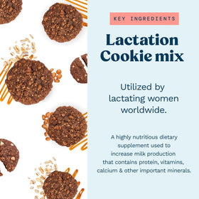 Mommy Knows Best ready-to-eat batch plate with milk, serving idea.