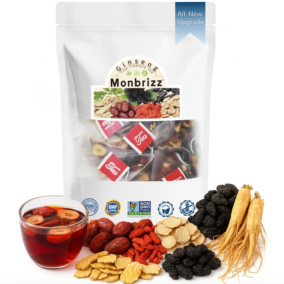 Monbrizz Kidney Tea Formula 40-count pack label for daily wellness