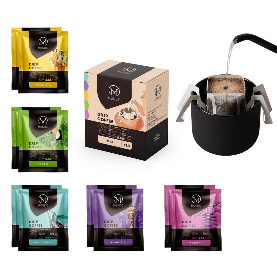 Mondo Drip Ethiopia pack offers rich aroma for on-the-go mornings