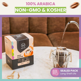 Mondo Drip packs in pack show portability for office or travel
