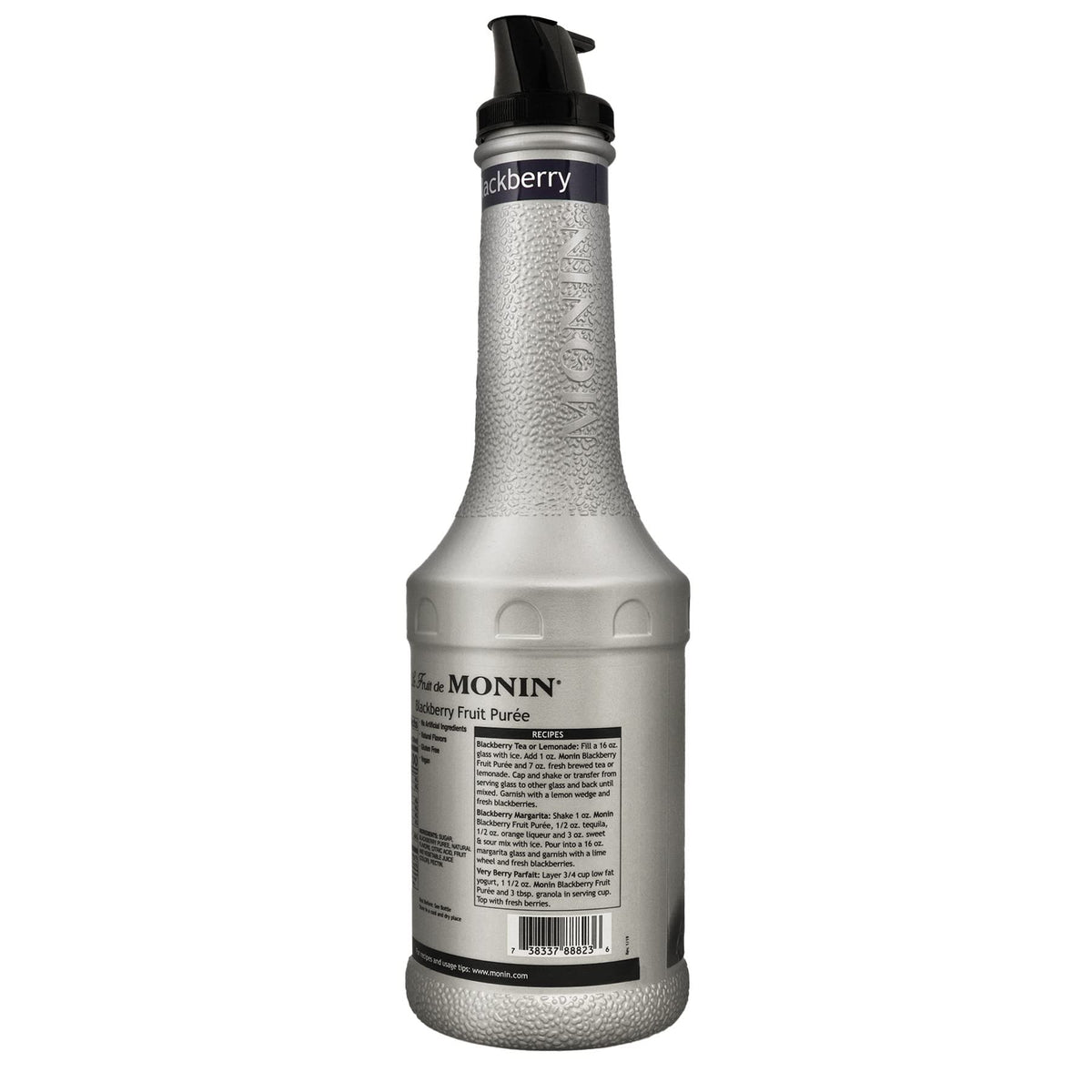 Monin Blackberry Purée smoothie blend adds bold color and versatility.