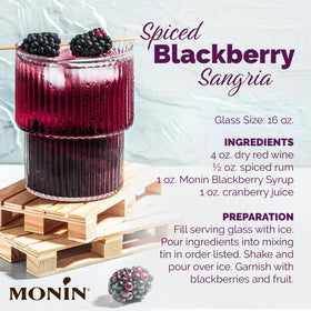 Boxed Monin packaging with recycled content and eco-friendly ink