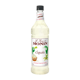Monin Cupcake Syrup adds vanilla cake notes to a latte for bakery-inspired flavor.
