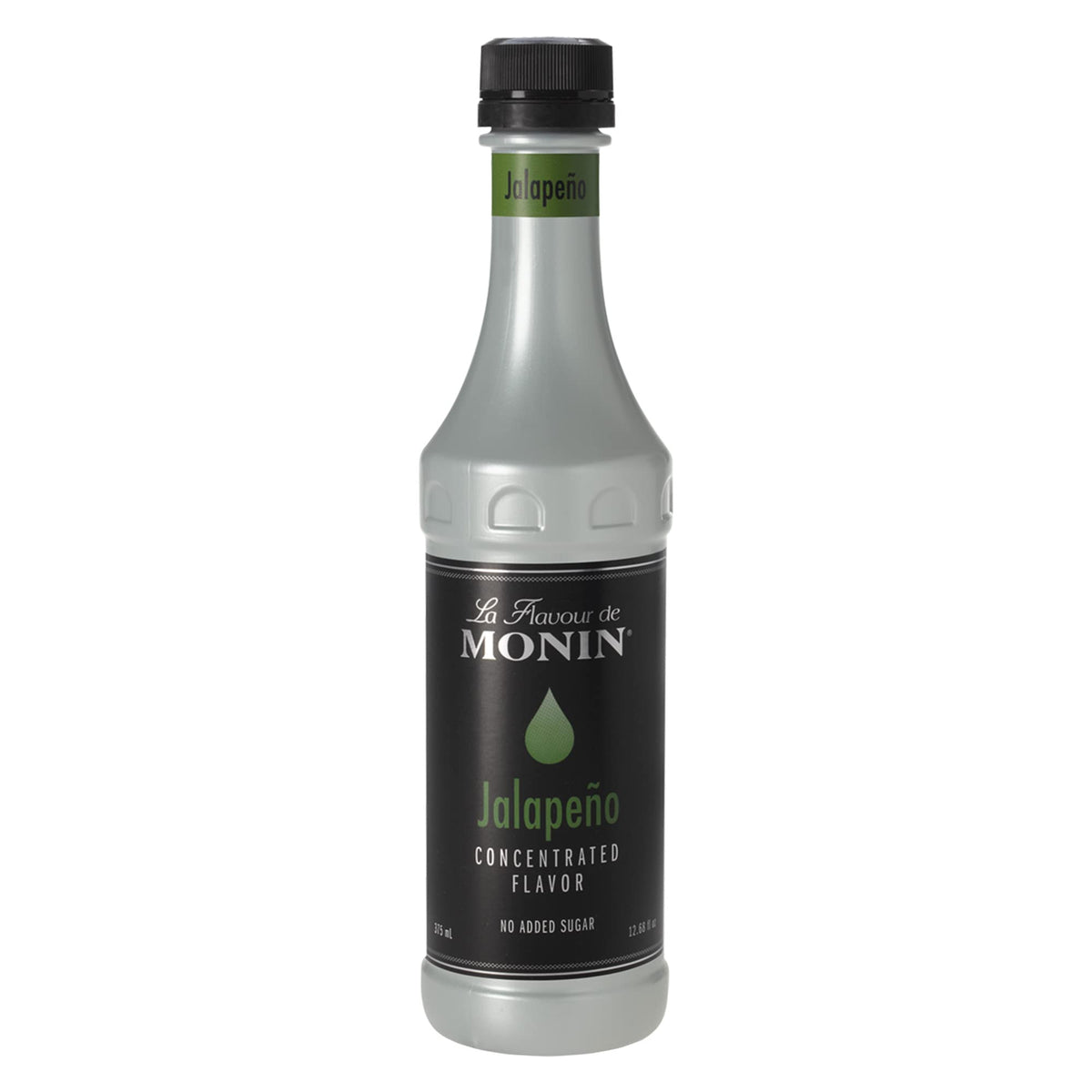 Monin Jalapeño Flavor Concentrate bottle showcases bold jalapeño flavor for drinks and dishes