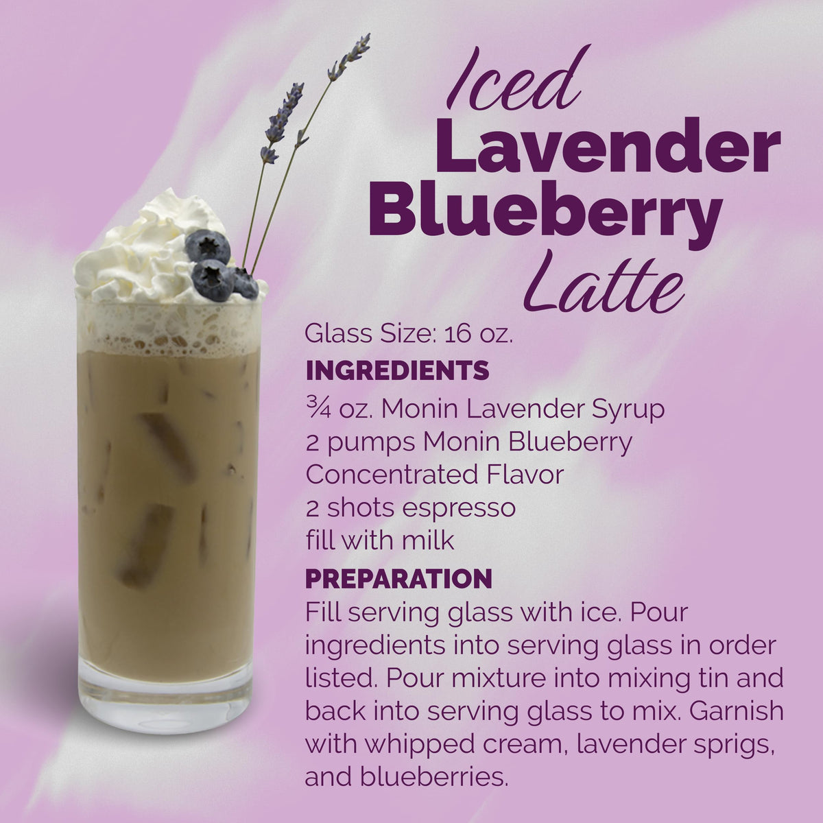 Eco-friendly packaging: Monin bottle and recyclable box.