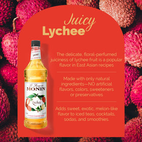 Monin Lychee cocktail mixer adds exotic flavor to drinks