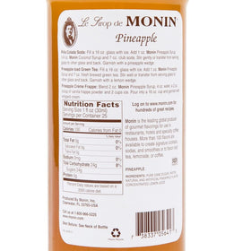 Monin Pineapple Syrup adds pineapple flavor to teas and sodas