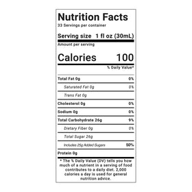 Monin Raspberry Purée texture with seeds and pulp enhances beverages' natural depth.