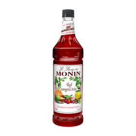 Monin Red Sangria Mix bottle for versatile, flavorful drinks