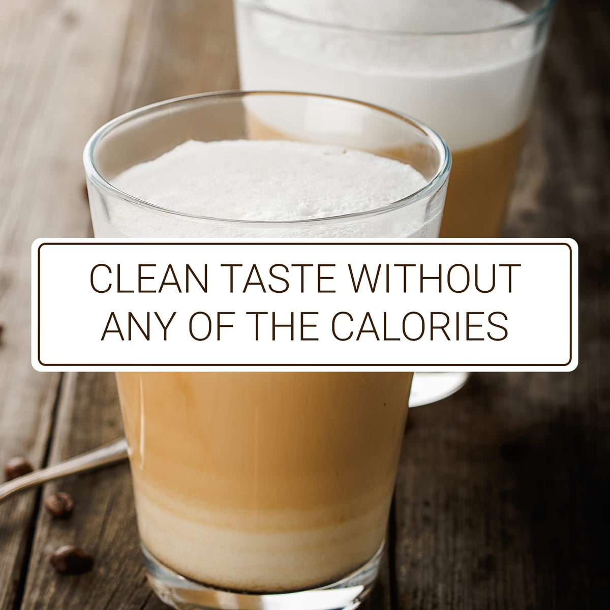 Monin Sugar-Free Sweetener coffee dispense adds zero calorie sweetness to lattes.