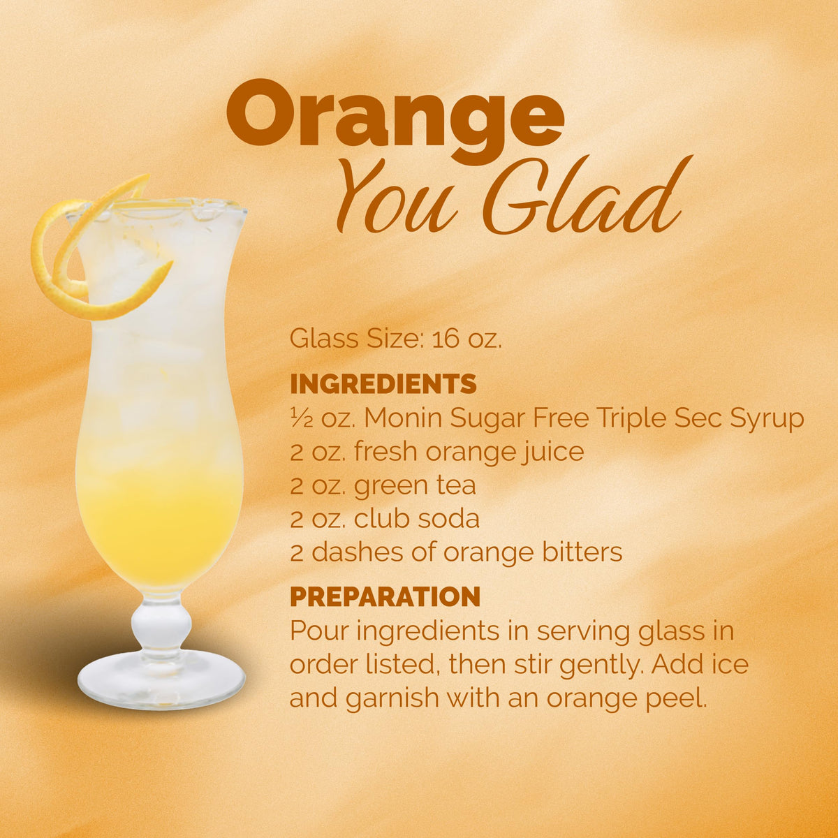 Monin Sugar Free Triple Sec bottle with margarita ingredients on the counter.