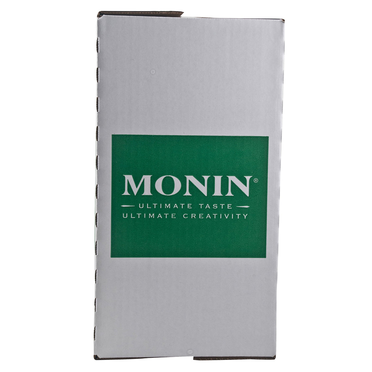 Monin Sugar Free Vanilla Syrup bottle close-up, ideal for coffee, tea, and desserts